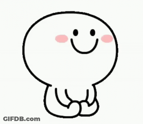 Cute Emoji Nodding Animation GIF