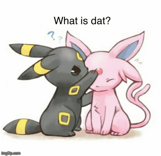 Cute Espeon Fan Art GIF
