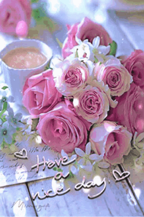 Cute Flores Have A Nice Day Ahead GIF