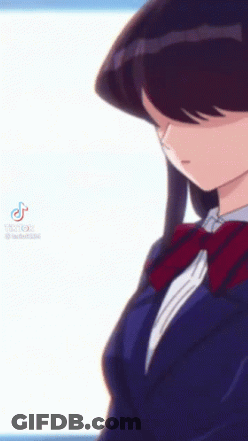 Cute Girl Anime Transition GIF