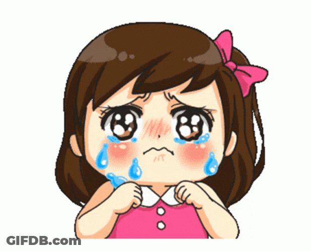Cute Girl Crying GIF