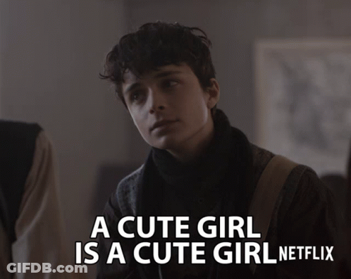 Cute Girl Netflix GIF