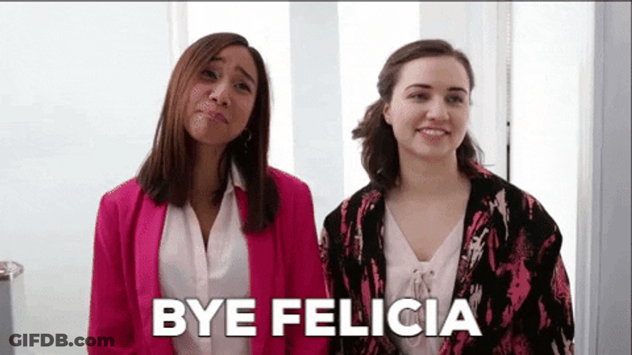 Cute Girly Bestfriend Bye Felicia GIF