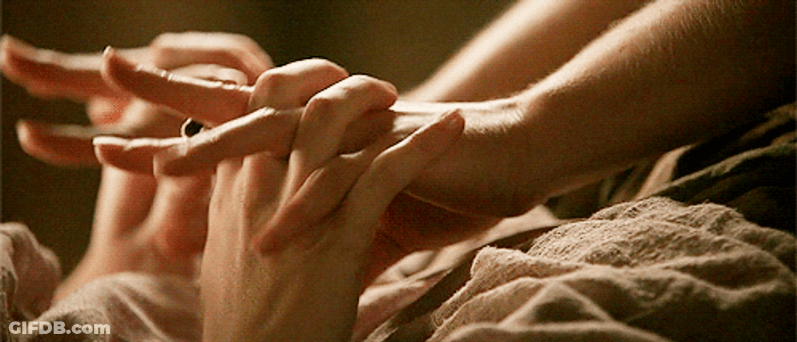 Cute Girly Hands Holding GIF