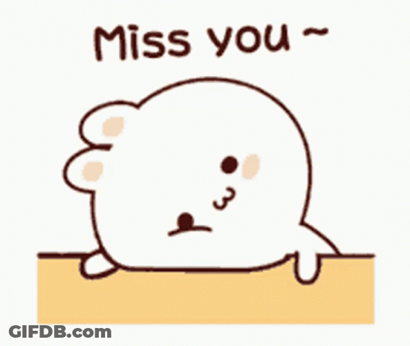 Cute Goma Peach We Miss You GIF