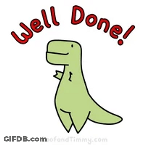 Cute Good Dinosaur Clapping Hands Round Of Applause GIF