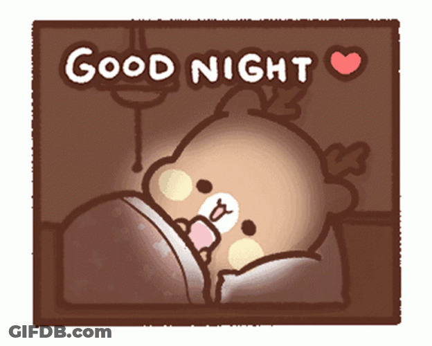 Cute Good Night Lights Off Lights On GIF