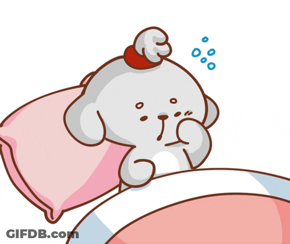 Cute Goodnight Lala Puppy GIF