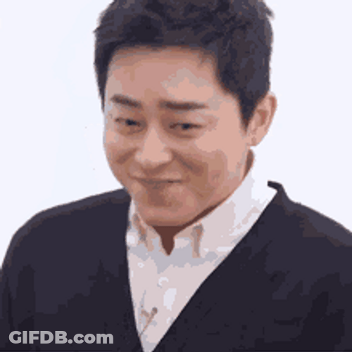 Cute Guy Covering Face Shy Smile GIF