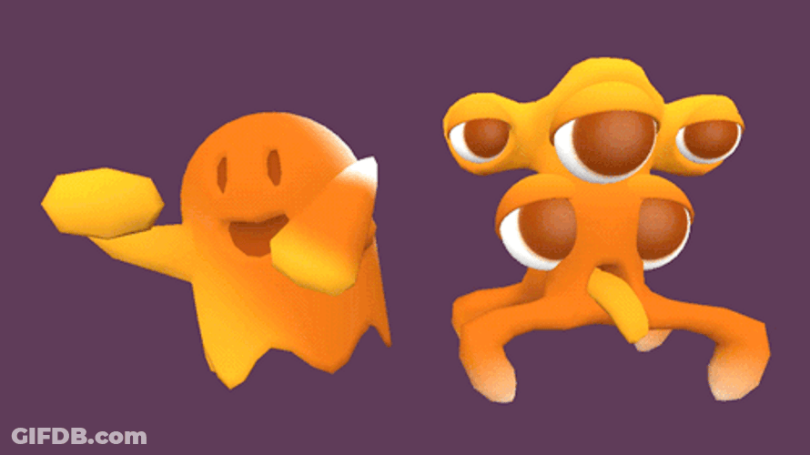 Cute Halloween Dancing Gummies GIF