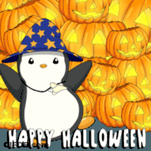 Cute Halloween Sticker GIF