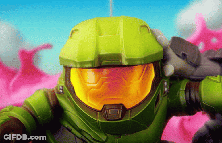 Cute Halo Master Chief GIF
