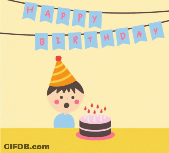 Cute Happy Birthday Have An Extraordinary Me GIF