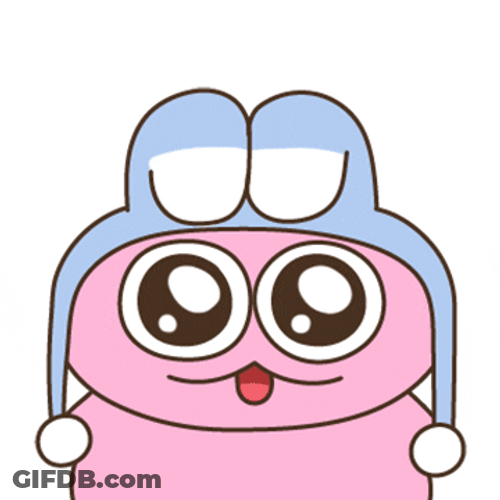 Cute Happy Bunny Zookis Ears GIF
