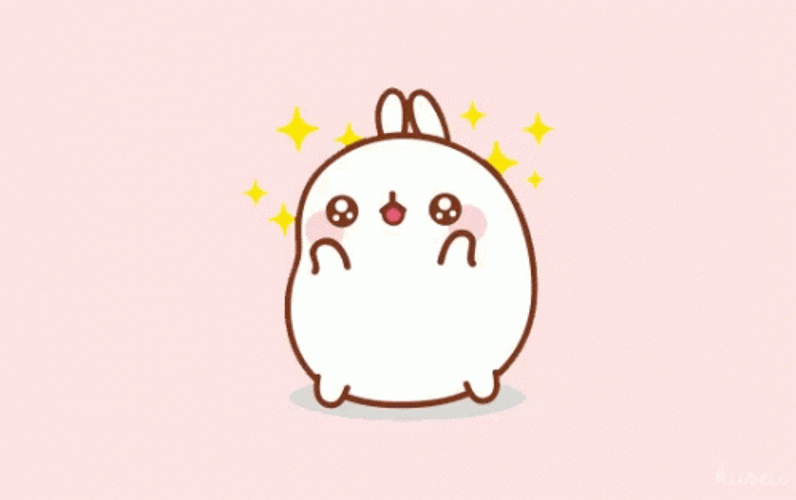 Cute Happy Excited Bunny Eyes GIF