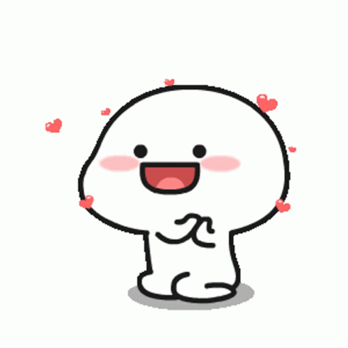 Cute Happy In Love Pentol Quby GIF