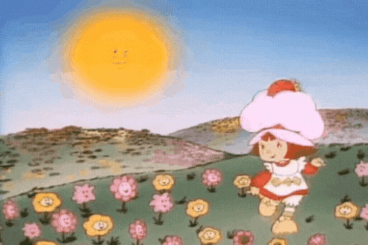 Cute Happy Monday Walking In Sunshine GIF