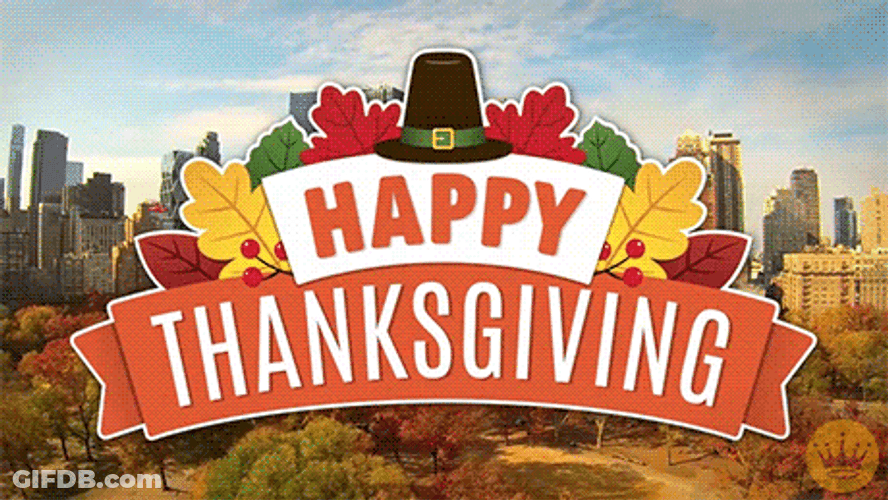 Cute Happy Thanksgiving Hallmark Fall Edition GIF
