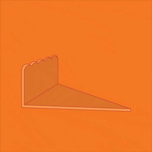 Cute Happy Thanksgiving Whipped Cream Pumpkin Cake GIF