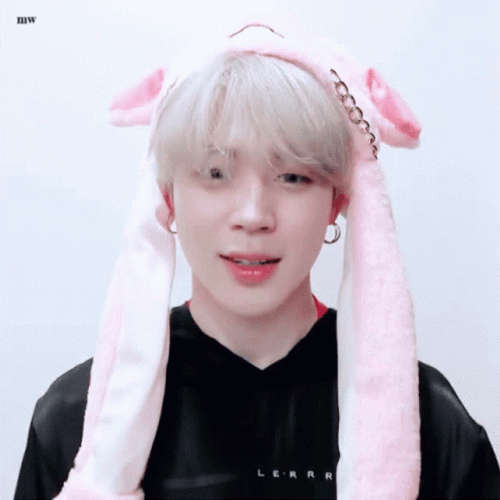 Cute Heart Sign BTS Jimin GIF