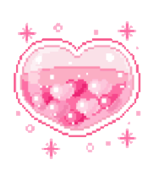 Cute Heart Sticker GIF