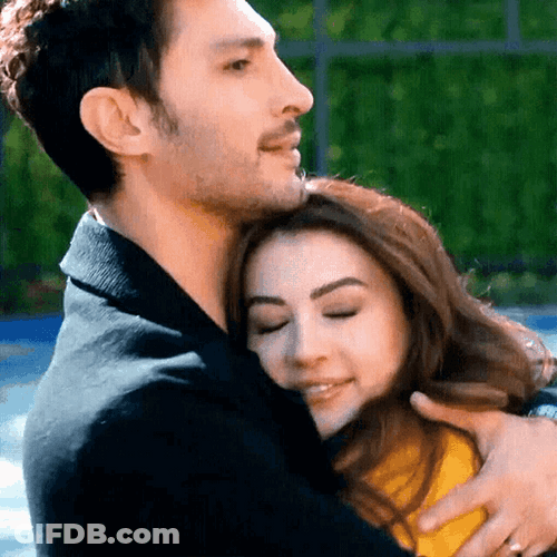 Cute Hug Eszan Couple Smiling Happy GIF
