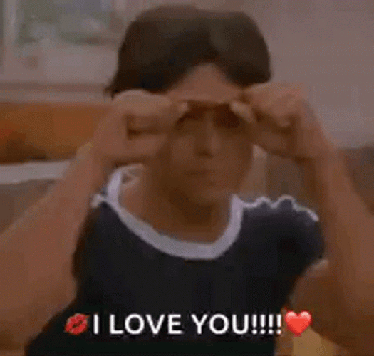 Cute I Love You 70S GIF