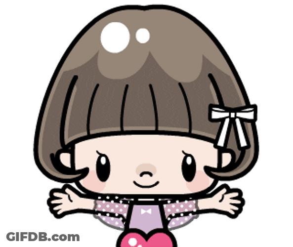 Cute Kawaii Copochan Hugging And Giving Love GIF