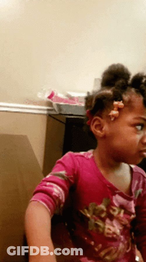 Cute Kid Confused Face GIF