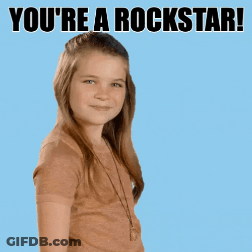 Cute Kid Rock And Roll GIF