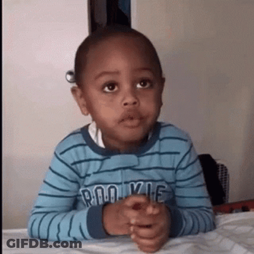 Cute Kid So What Response GIF
