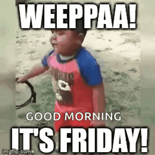 Cute Kids Funny Dance Friday Meme GIF