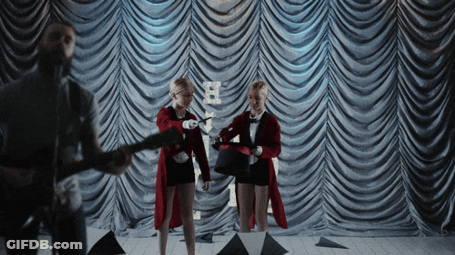 Cute Kids Performing Magic Acts Meme GIF