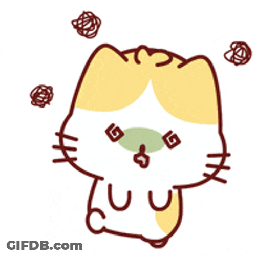 Cute Kitten Dizzy GIF
