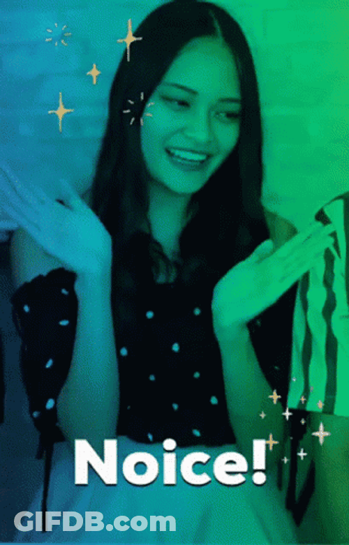 Cute Korean Girl Noice Lmao GIF