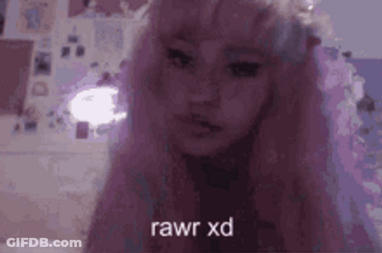 Cute Korean Girl Rawr GIF