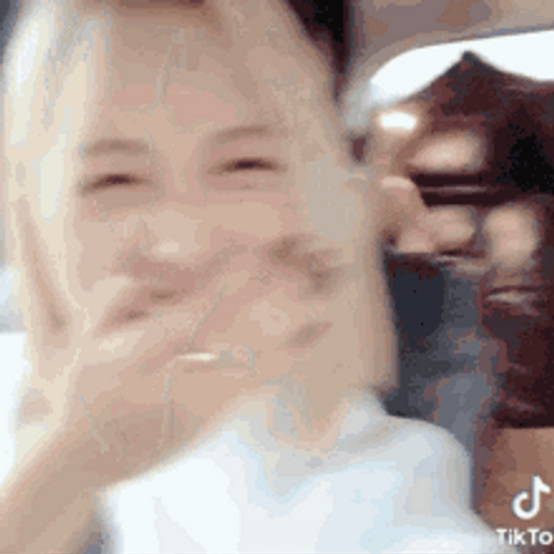 Cute Kpop Artist Laughing Fun GIF