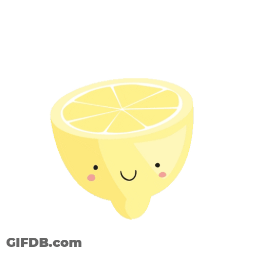 Cute Lemon Animation GIF