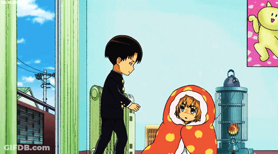 Cute Levi Ackerman Animation GIF