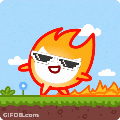 Cute Little Chama Walking GIF