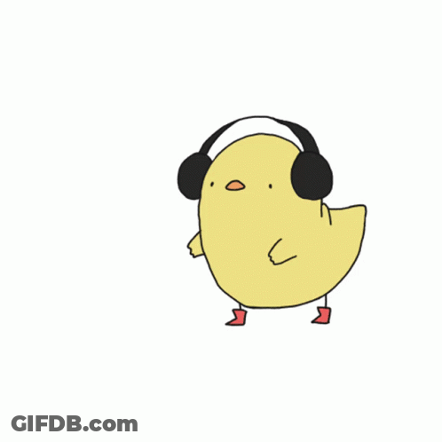 Cute Little Chick Chicken Dance GIF