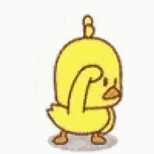 Cute Little Chick Searching Left And Right GIF
