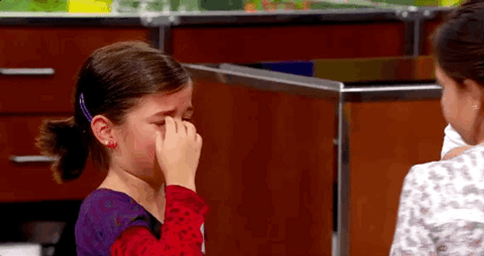 Cute Little Girl Crying GIF