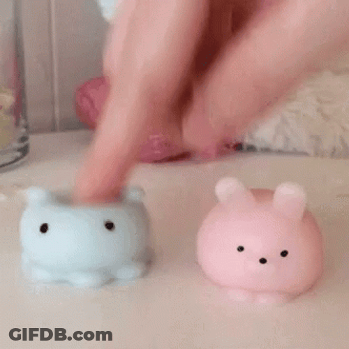 Cute Little Squish Toys GIF