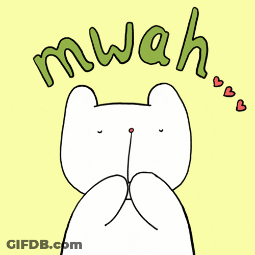 Cute Love Emoji Chut Mwah GIF