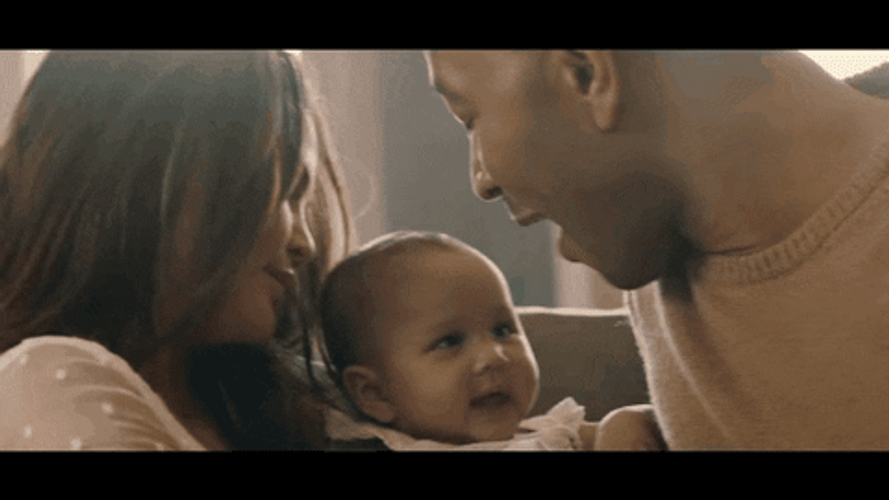 Cute Love John Legend Family GIF