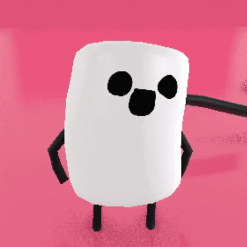 Cute Mallows Sings Apt Song GIF