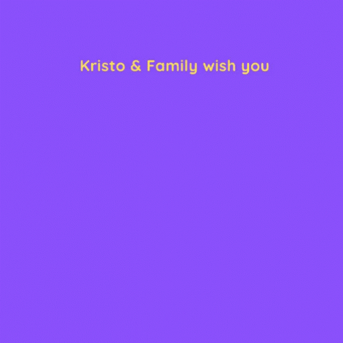 Cute Merry Christmas Wishes From My Family GIF