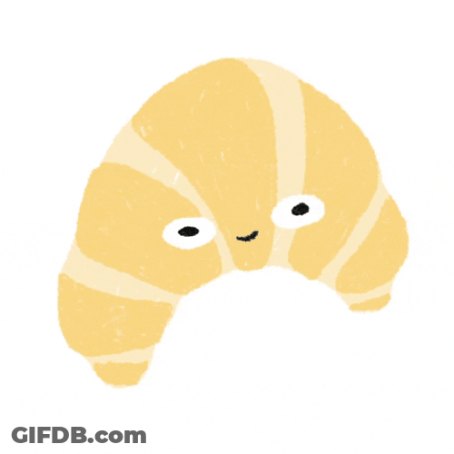 Cute Monday Bread GIF
