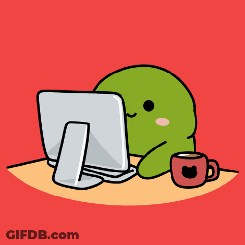 Cute Monday Work GIF